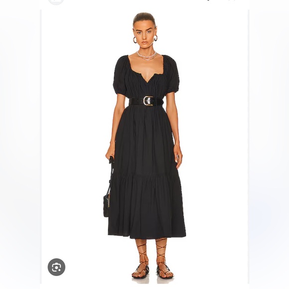 Matteu Drawcord Midi Dress NWT! - Picture 3 of 6